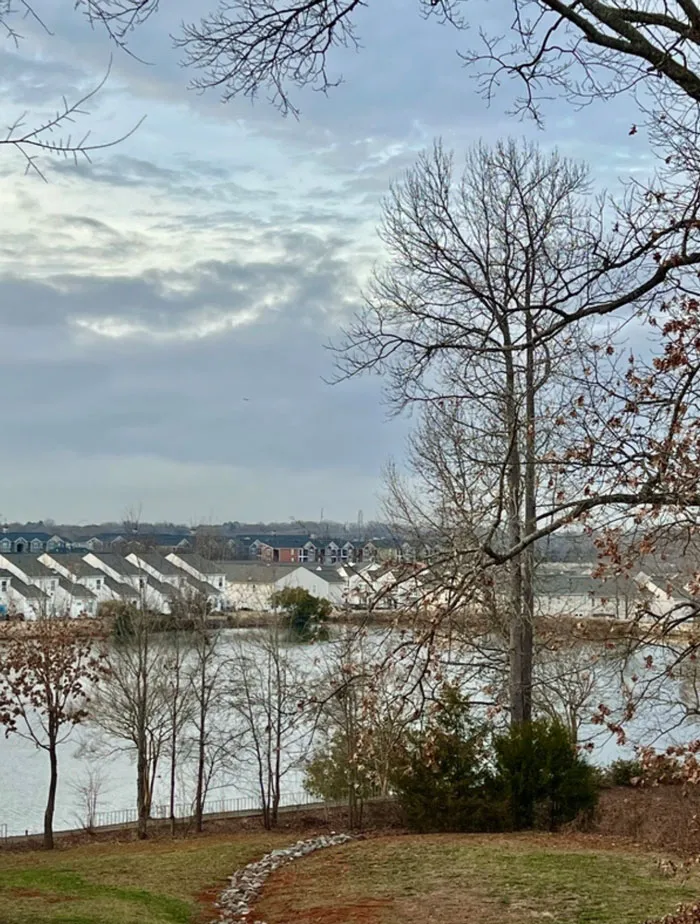 Lakefront residential community view near Lakeside Villas apartments in Fort Mill, South Carolina