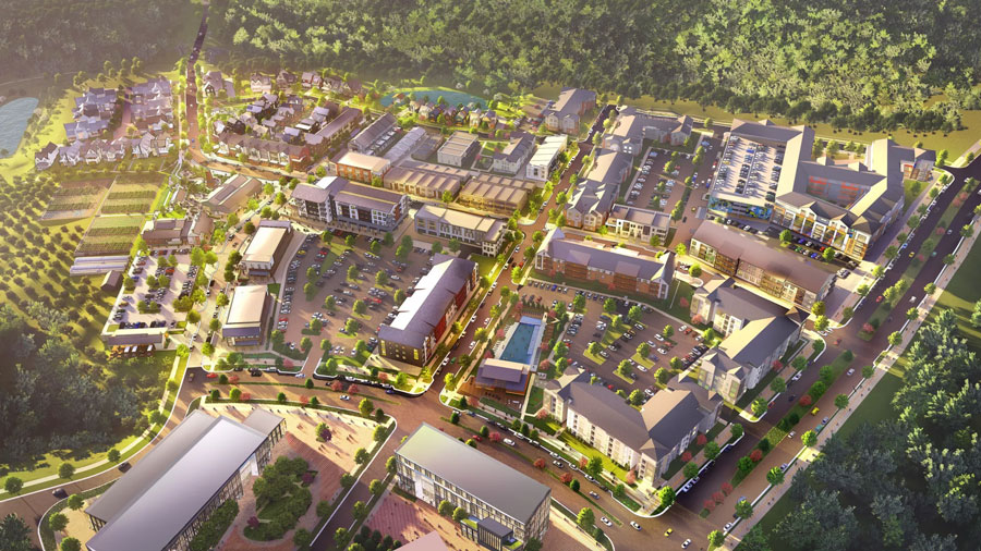 River District Aerial