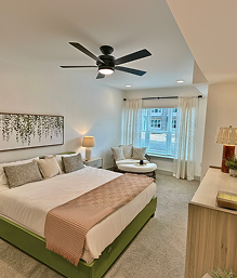 contemporary bedroom interior design aria communities