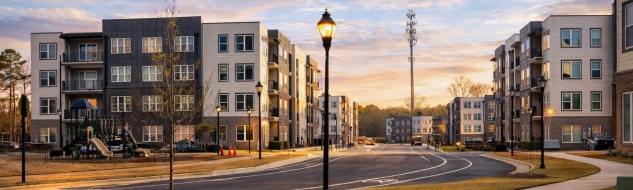 residential apartment development building